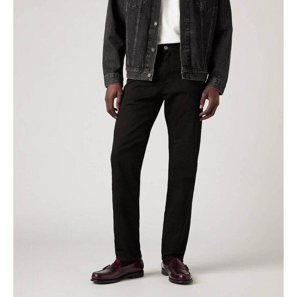 Levi's Men's 502 Taper Jeans Nightshine Black | w33 L30 - Picture 1 of 9